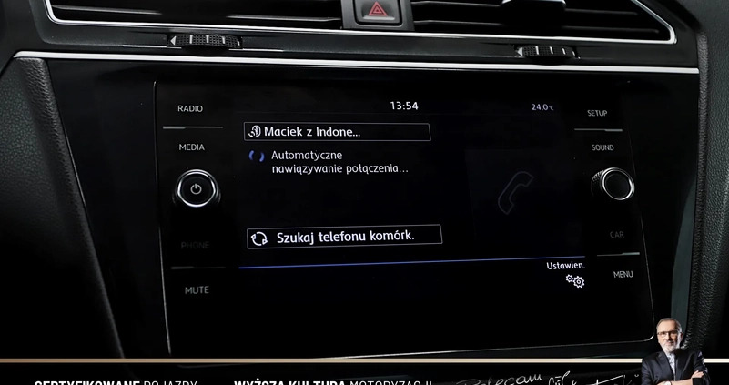 Volkswagen Tiguan cena 87900 przebieg: 136123, rok produkcji 2019 z Skórcz małe 436